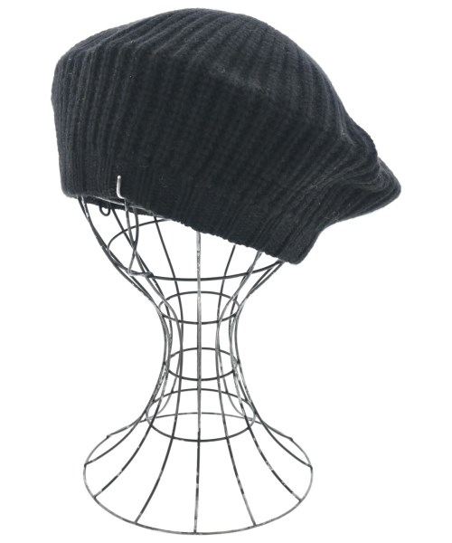 KIJIMA TAKAYUKI(キジマタカユキ)ハンチング・ベレー帽 黒 サイズ:F/2200665502057