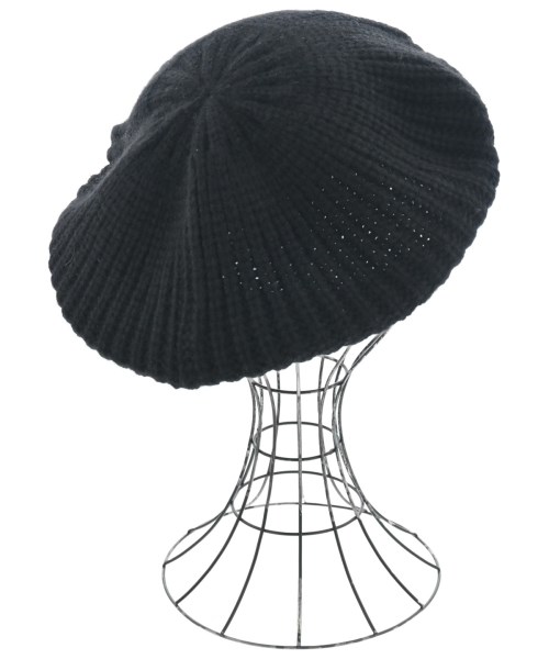 KIJIMA TAKAYUKI（キジマタカユキ）ハンチング・ベレー帽 黒 サイズ:F レディース/2200665502057