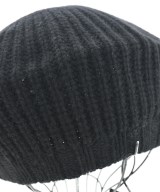 KIJIMA TAKAYUKI（キジマタカユキ）ハンチング・ベレー帽 黒 サイズ:F レディース/2200665502057