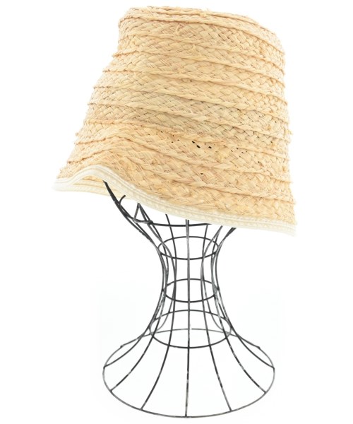 KIJIMA TAKAYUKI(キジマタカユキ)ストローハット ベージュ サイズ:1/2200668675147