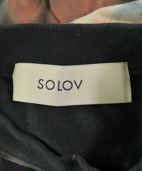 SOLOV（ソロヴ）Tシャツ・カットソー 黒 サイズ:F レディース/2200670889044