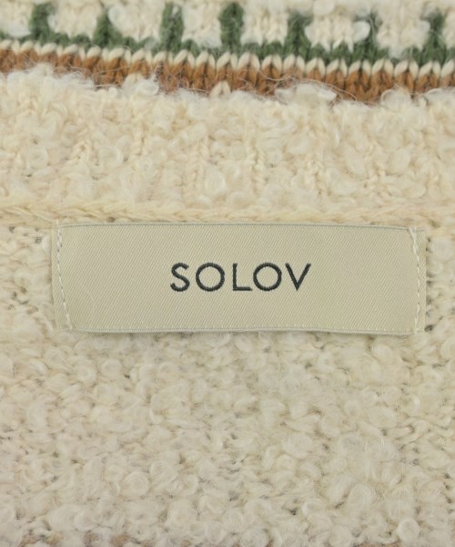 SOLOV（ソロヴ）ニット・セーター 白 サイズ:F レディース/2200675817035