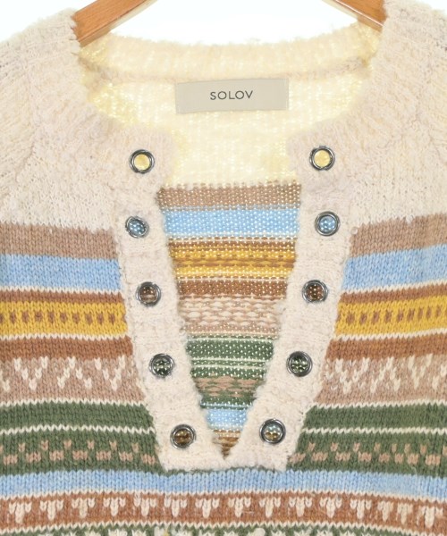 SOLOV（ソロヴ）ニット・セーター 白 サイズ:F レディース/2200675817035