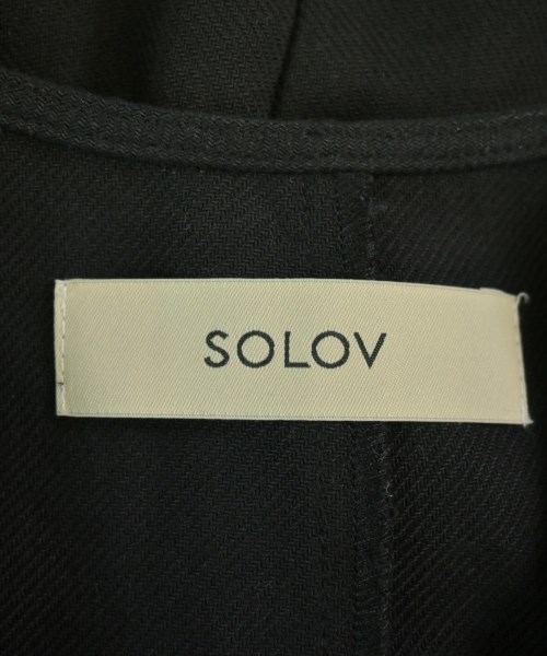 SOLOV（ソロヴ）ブラウス 黒 サイズ:-(M位) レディース/2200696398018