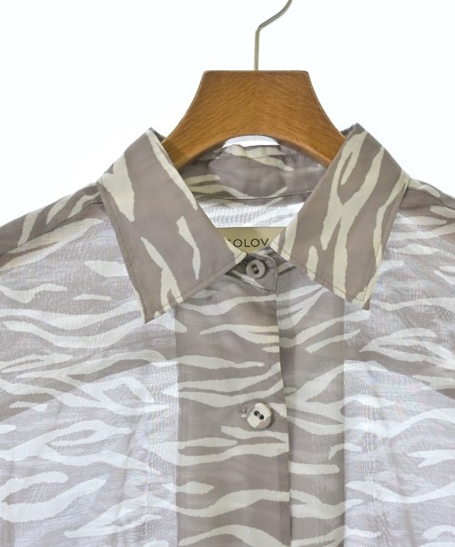 SOLOV（ソロヴ）ブラウス グレー サイズ:F レディース/2200637300100