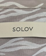 SOLOV（ソロヴ）ブラウス グレー サイズ:F レディース/2200637300100