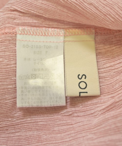SOLOV（ソロヴ）ブラウス ピンク サイズ:F レディース/2200637300131