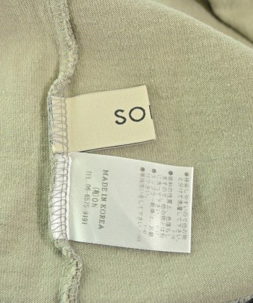 SOLOV（ソロヴ）ノースリーブ ベージュ サイズ:F レディース/2200637300155