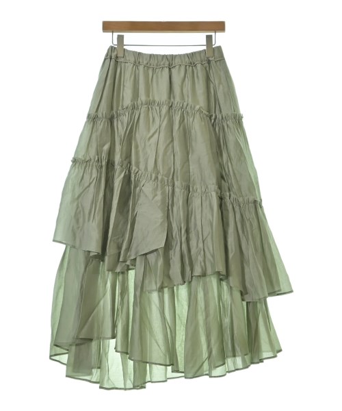 SOLOV(ソロヴ)ロング・マキシ丈スカート 緑 サイズ:F/2200651206068
