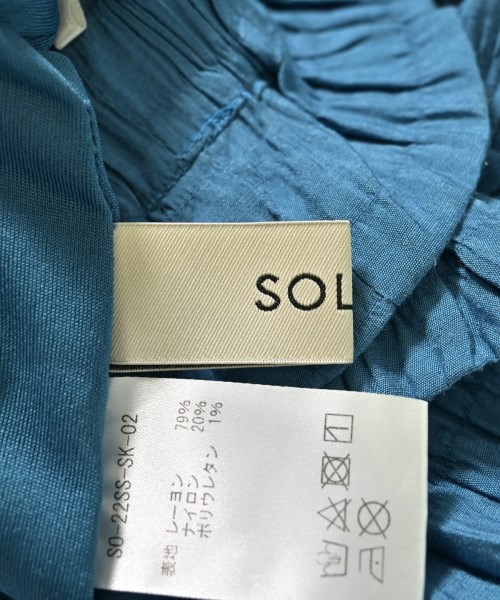 SOLOV（ソロヴ）ロング・マキシ丈スカート 青 サイズ:-(XS位) レディース/2200684201061