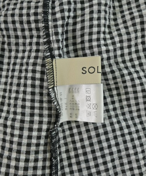 SOLOV（ソロヴ）ワンピース 黒 サイズ:1(S位) レディース/2200685622247