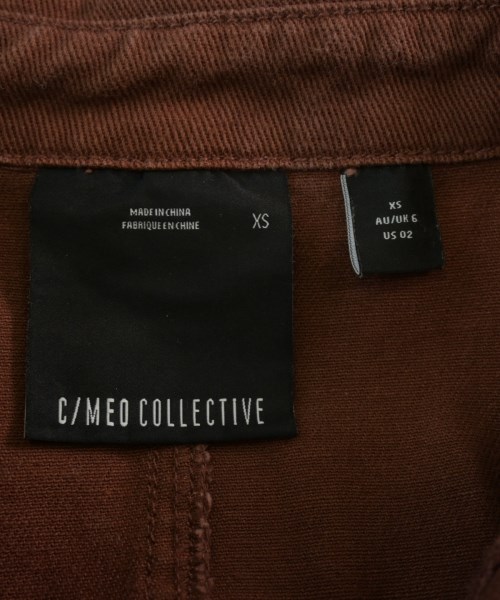 C/MEO COLLECTIVE（カメオコレクティブ）オールインワン/サロペット 茶 サイズ:XS レディース/2200713079050