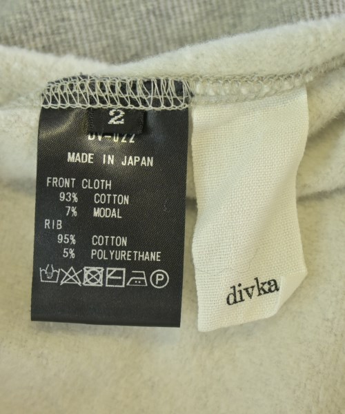 divka（ディウカ）ワンピース グレー サイズ:2(M位) レディース/2200728044029