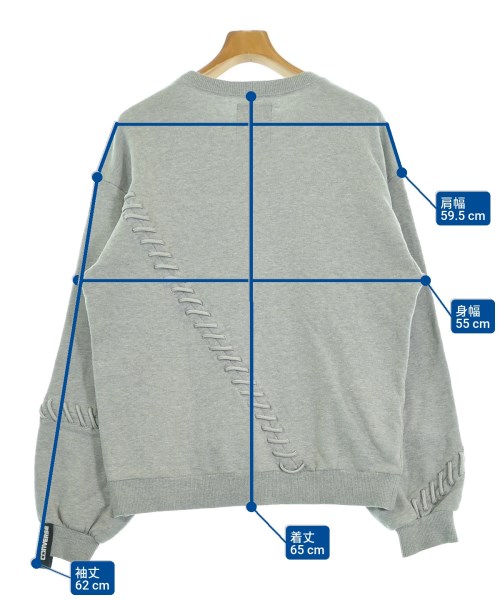 CONVERSE TOKYO（コンバーストウキョウ）スウェット グレー サイズ:F メンズ/2200639030012