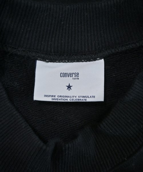 CONVERSE TOKYO（コンバーストウキョウ）スウェット 黒 サイズ:F レディース/2200628999283