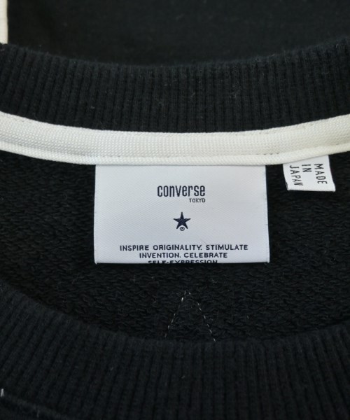CONVERSE TOKYO（コンバーストウキョウ）スウェット 黒 サイズ:4(XL位) メンズ/2200632480074