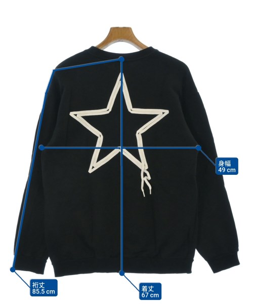 CONVERSE TOKYO（コンバーストウキョウ）スウェット 黒 サイズ:4(XL位) メンズ/2200632480074