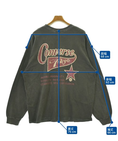 CONVERSE TOKYO（コンバーストウキョウ）Tシャツ・カットソー 黒 サイズ:F メンズ/2200679657088