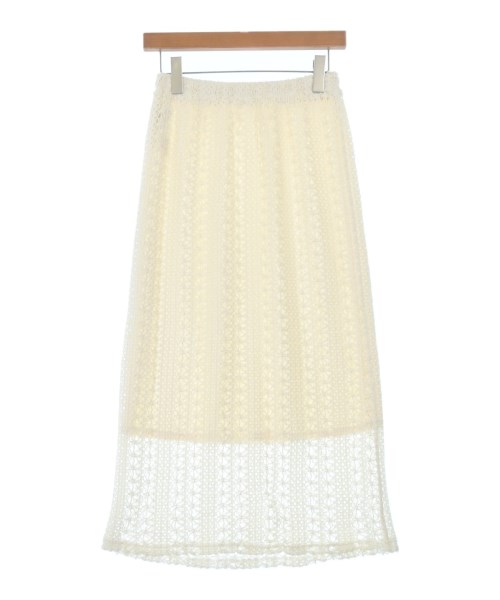 CONVERSE TOKYO（コンバーストウキョウ）ロング・マキシ丈スカート 白 サイズ:-(S位) レディース/2200655613190