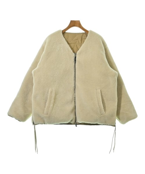 CONVERSE TOKYO（コンバーストウキョウ）ダウンジャケット/ダウンベスト ベージュ サイズ:2(M位) レディース/2200656531011