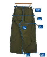 CONVERSE TOKYO（コンバーストウキョウ）カーゴパンツ カーキ サイズ:2(M位) レディース/2200656531035