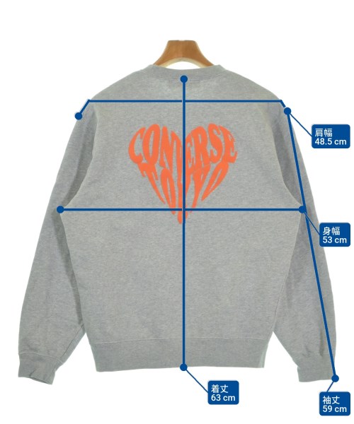CONVERSE TOKYO（コンバーストウキョウ）スウェット グレー サイズ:F レディース/2200656531110
