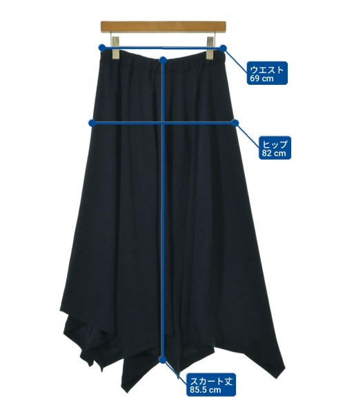 CONVERSE TOKYO（コンバーストウキョウ）ひざ丈スカート 紺 サイズ:-(M位) レディース/2200714448039