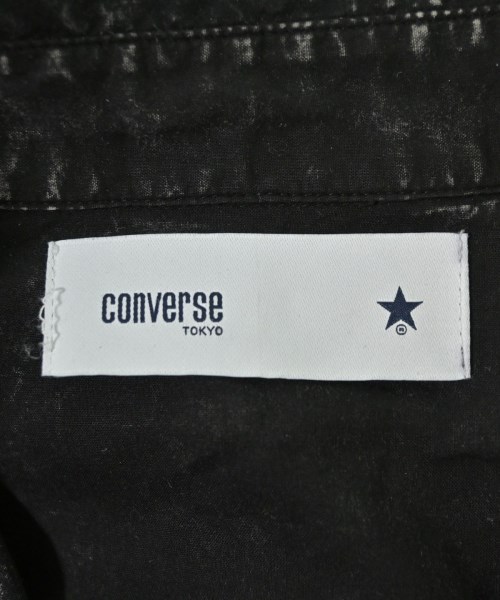 CONVERSE TOKYO（コンバーストウキョウ）カジュアルシャツ 黒 サイズ:F レディース/2200707500072