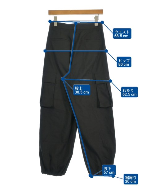 CONVERSE TOKYO（コンバーストウキョウ）カーゴパンツ 黒 サイズ:3(L位) レディース/2200707500270