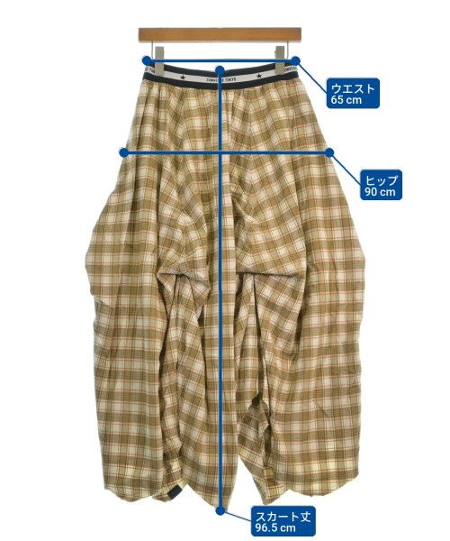 CONVERSE TOKYO（コンバーストウキョウ）ロング・マキシ丈スカート ベージュ サイズ:-(M位) レディース/2200707500300