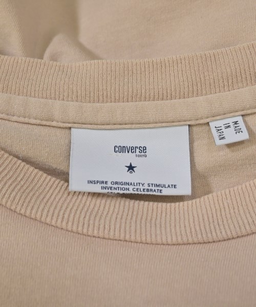 CONVERSE TOKYO（コンバーストウキョウ）Tシャツ・カットソー ベージュ サイズ:3(L位) メンズ/2200640646028