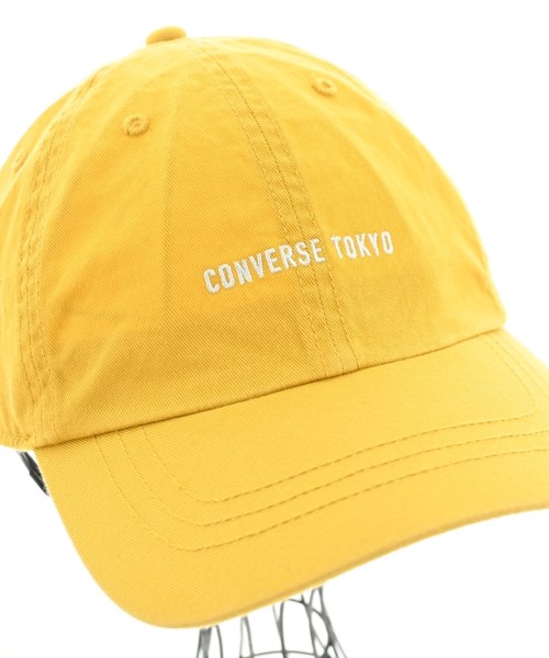 CONVERSE TOKYO（コンバーストウキョウ）キャップ 黄 サイズ:- レディース/2200661516454