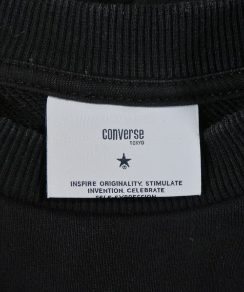 CONVERSE TOKYO（コンバーストウキョウ）スウェット 黒 サイズ:F レディース/2200670439027
