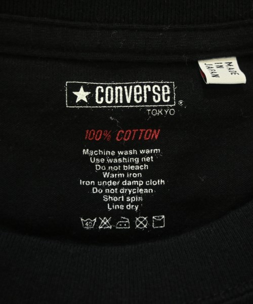 CONVERSE TOKYO（コンバーストウキョウ）Tシャツ・カットソー 黒 サイズ:3(L位) レディース/2200683461022