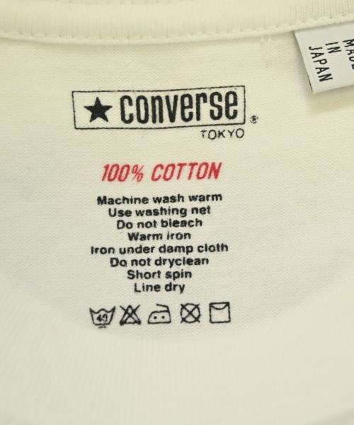 CONVERSE TOKYO（コンバーストウキョウ）Tシャツ・カットソー 白 サイズ:3(L位) レディース/2200683461039