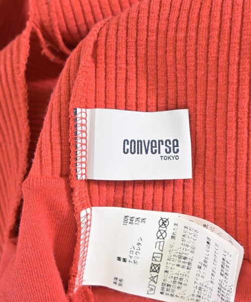 CONVERSE TOKYO（コンバーストウキョウ）Tシャツ・カットソー 赤 サイズ:F レディース/2200681511019