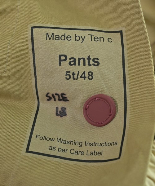 Ten-C（テンシー）カーゴパンツ ベージュ サイズ:48(L位) メンズ/2200627632051