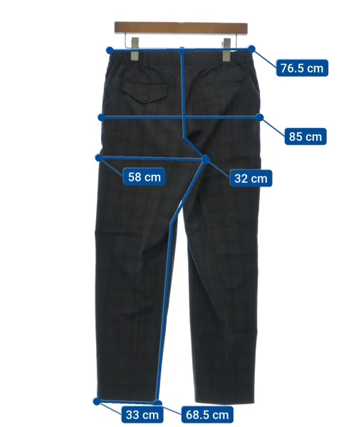 ALLSAINTS（オールセインツ）スラックス グレー サイズ:28(S位) メンズ/2200493718071