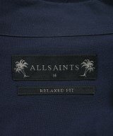 ALLSAINTS（オールセインツ）カジュアルシャツ 紺 サイズ:M メンズ/2200612590090