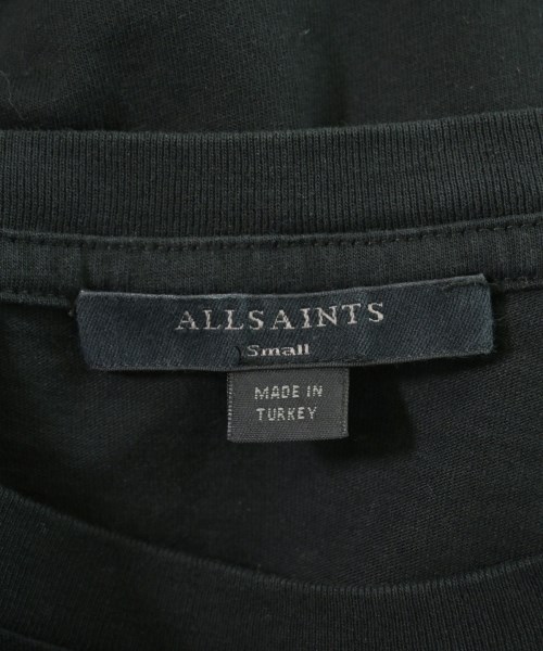 ALLSAINTS（オールセインツ）Tシャツ・カットソー 黒 サイズ:S メンズ/2200611711083