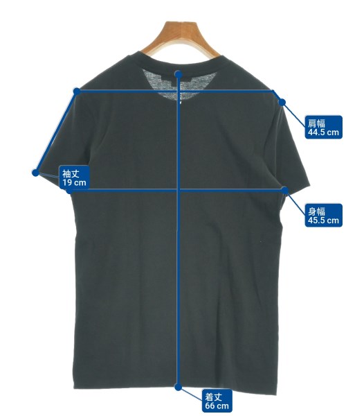 ALLSAINTS（オールセインツ）Tシャツ・カットソー 黒 サイズ:S メンズ/2200611711083