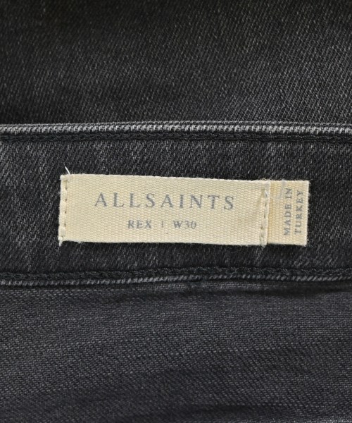 ALLSAINTS（オールセインツ）デニムパンツ 黒 サイズ:30(M位) メンズ/2200675068086