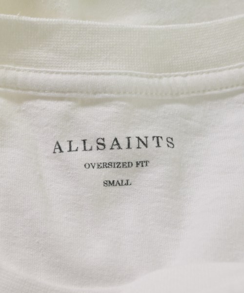 ALLSAINTS（オールセインツ）Tシャツ・カットソー 白 サイズ:S メンズ/2200698934061