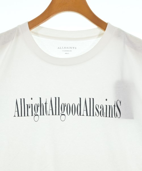 ALLSAINTS（オールセインツ）Tシャツ・カットソー 白 サイズ:S メンズ/2200698934061