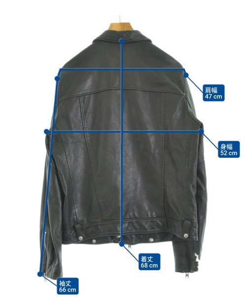 ALLSAINTS（オールセインツ）ライダース 黒 サイズ:L メンズ/2200655498032