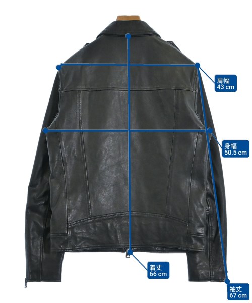 ALLSAINTS（オールセインツ）ライダース 黒 サイズ:S メンズ/2200648152071