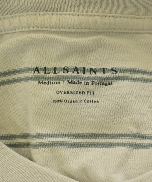 ALLSAINTS（オールセインツ）Tシャツ・カットソー 白 サイズ:M メンズ/2200734455079