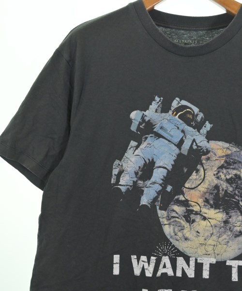 ALLSAINTS（オールセインツ）Tシャツ・カットソー 黒 サイズ:S メンズ/2200725937010