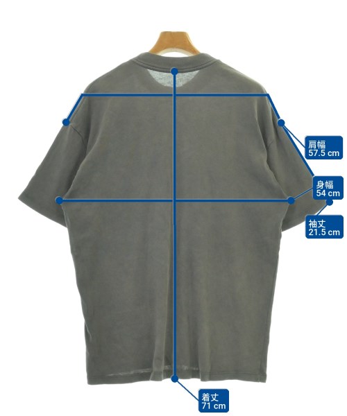 ALLSAINTS（オールセインツ）Tシャツ・カットソー グレー サイズ:XS メンズ/2200725937027