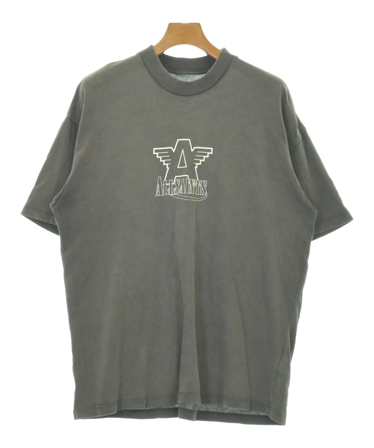 ALLSAINTS（オールセインツ）Tシャツ・カットソー グレー サイズ:XS